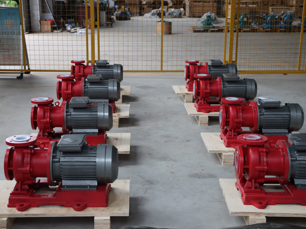 PFA lined pump